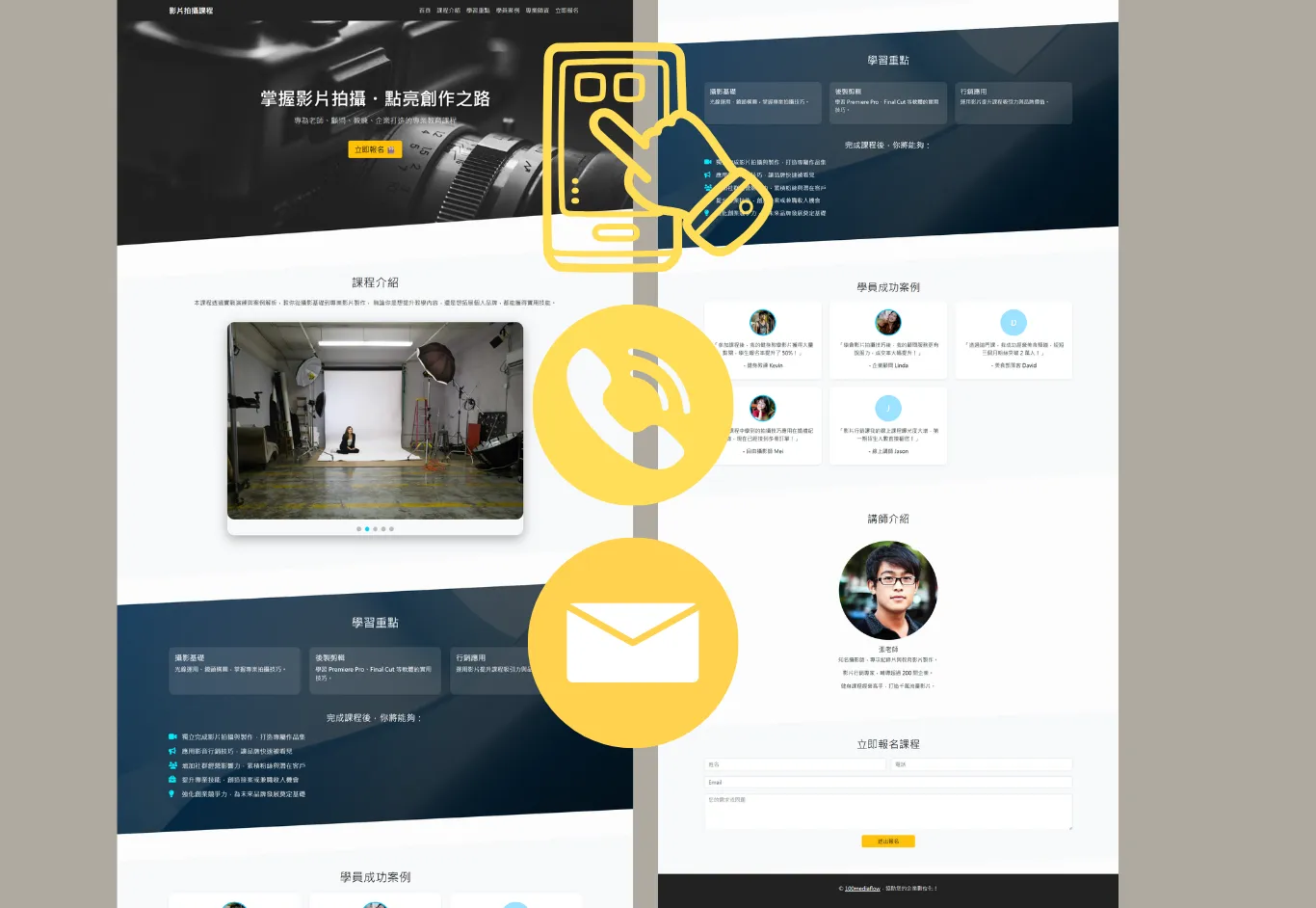高轉換導流頁設計